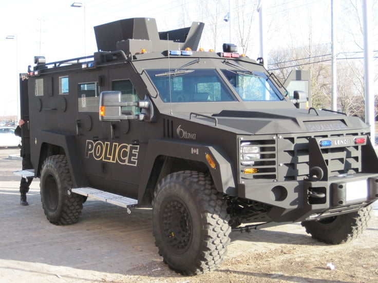 Ottawa Police's Lenco G3 BearCat